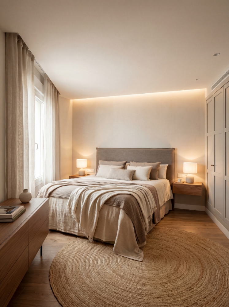 Modern luxury bedroom
