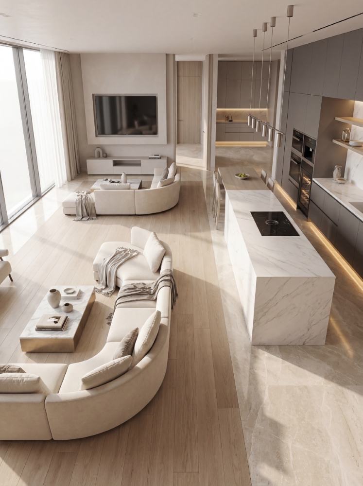 Luxury living space