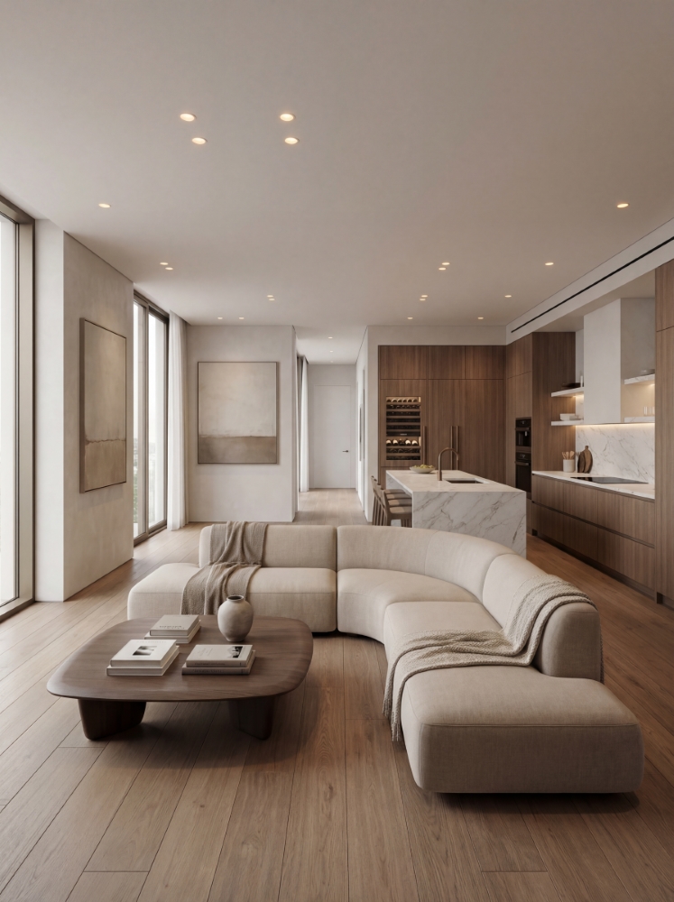 Luxury living room design